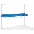 Global Industrial Steel Shelf, 96inW x 12inD, Blue 249297BL